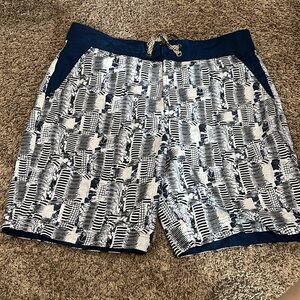 Robert Graham Patterned Swim Trunks